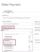 Settlement Account Dropdown display update